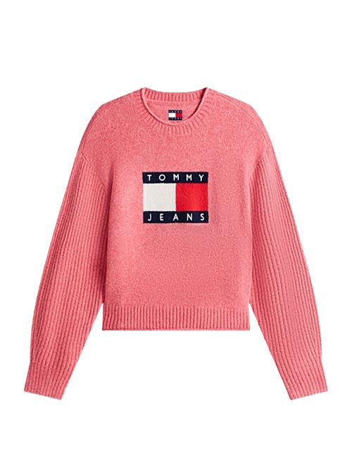 Maglione con bandiera in misto lana Tommy Jeans | DW0DW21782T09